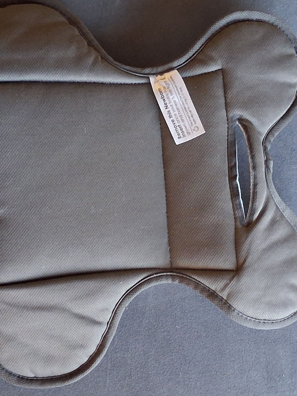 Simple Parenting Gray Seat Cushion Insert for Newborn & Infant Car Seats